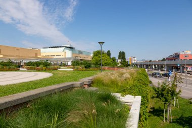 Viyana, Avusturya - 13 Haziran 2023: Viyana 'daki Donaustadt Kliniği