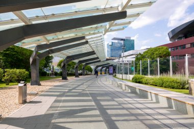 Viyana, Avusturya - 14 Haziran 2023: Viyana Uluslararası Merkezi 