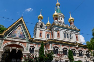 Viyana, Avusturya - 15 Haziran 2023: Viyana 'daki Aziz Niklas Katedrali