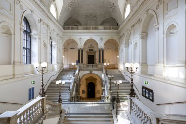 Viyana, Avusturya - 16 Haziran 2023: Viyana Devlet Üniversitesi