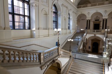 Viyana, Avusturya - 16 Haziran 2023: Viyana Devlet Üniversitesi