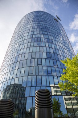 Viyana, Avusturya - 16 Haziran 2023: Viyana sokaklarındaki güzel binalar