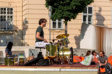 Viyana, Avusturya - 18 Haziran 2023: Viyana 'nın merkezindeki müze