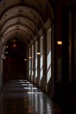 Viyana, Avusturya - 19 Haziran 2023: Viyana Sanat Akademisi