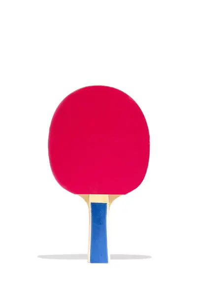 Table Tennis Racket White Background — Fotografia de Stock