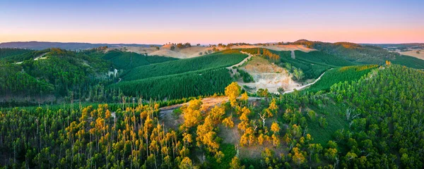 Krásné Panorama Adelaide Hills — Stock fotografie