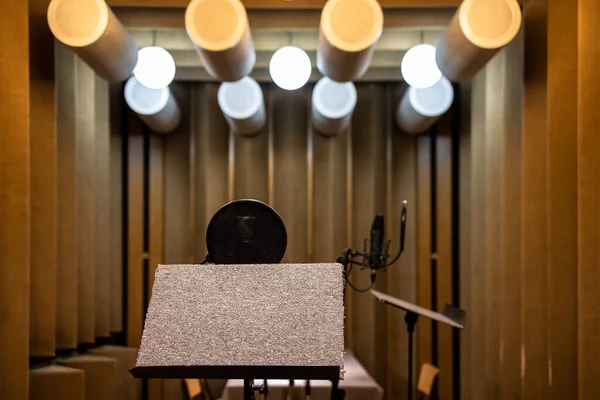 Professional Recording Studio Complete Technical Equipment — Stock Photo, Image