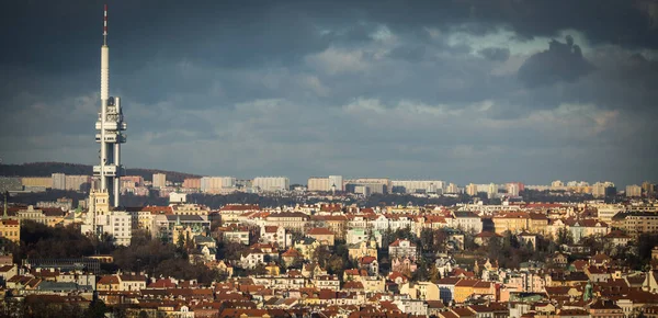 Praga Vista Sulla Città Repubblica Ceca — Foto Stock