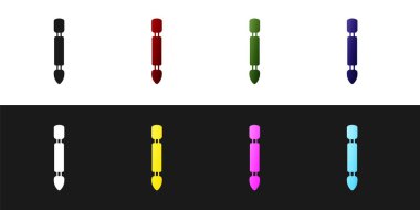 Cuticle satıcı simgesini siyah beyaz arkaplanda izole et. Manikür için bir araç. Vektör