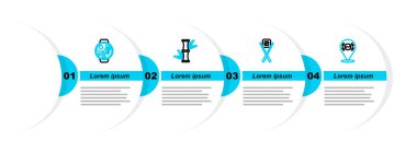 Set line Location South Korea, Sushi with chopsticks, Bamboo and Ramen icon. Vector