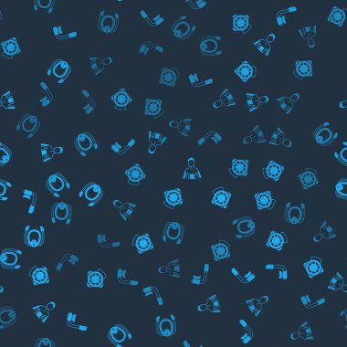 Snorkel, Aqualung, dalış için dalış kıyafeti ve şnorkelle dalış maskesi ayarlayın. Vektör