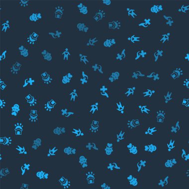 Gönüllü, kalbi çapraz ve hayvan barınağı olan bir yer ayarlayın. Vektör