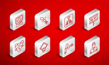 Beyzbol oyuncusu Kırık Beyzbol Beyzbol Şampiyonası braket planlama stratejisi saha ve oyuncu göğüs koruyucusu ikonu. Vektör.