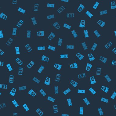 Tren biletini, müzeyi, otobüsü ve online araba paylaşımını sorunsuz bir şekilde ayarla. Vektör.