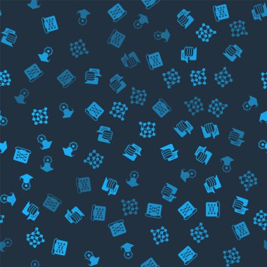 Sinirsel ağ, sunucu, veri ve derecelendirme başlığını pürüzsüz bir şablona ayarla. Vektör