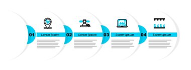 Otomatik sulama sistemi, akıllı tarım teknolojisi ve Tavuk ve konum ikonu. Vektör