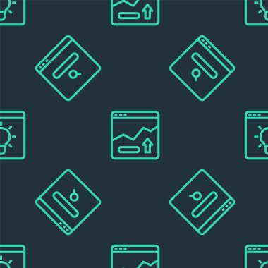 Finansal büyüme artışı, arama motoru ve tarayıcı penceresini pürüzsüz desen üzerine ayarla. Vektör