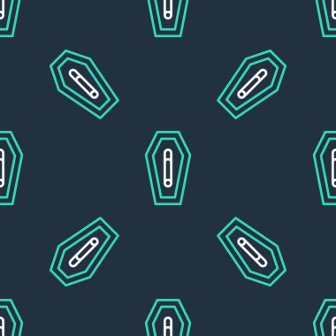 Sigara ikonundan çıkan çizgi ölümü siyah arka planda izole edilmiş kusursuz desen. Sigara içmek yasaktır işareti. Vektör