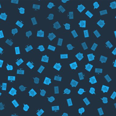 Konuşma baloncuğunu kızgın bir gülümsemeyle, Zarfın 404. Sayfa hatasını ve SSS bilgilerini pürüzsüz bir şablona göre ayarla. Vektör.