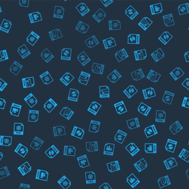 MOV dosya belgesini, WMA, M3U ve AVI 'yi pürüzsüz desen üzerine ayarla. Vektör.