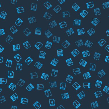 ZIP dosya belgesini, TXT, PDF ve EPS 'yi pürüzsüz desen üzerinde ayarla. Vektör.