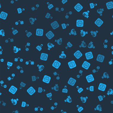 Lucky player 'ı, madeni parayı dolarla, para çantasını ve kumarhane fişlerini kusursuz bir şekilde değiş tokuş için ayarla. Vektör