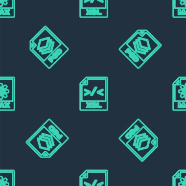 XSL dosya belgesi, PSD ve MAX satırını pürüzsüz desen üzerine ayarla. Vektör.