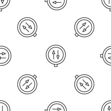 Gri çizgi yol işareti trafik ikonu beyaz arka planda izole edilmiş. Vektör.