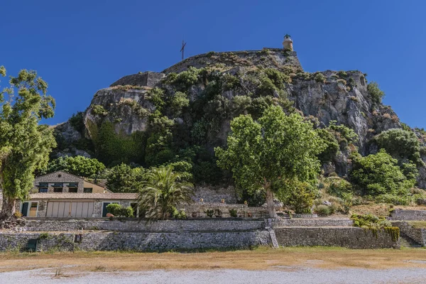 View Old Venetian Fortress Corfu Corfu Island Greece — Stock Photo, Image