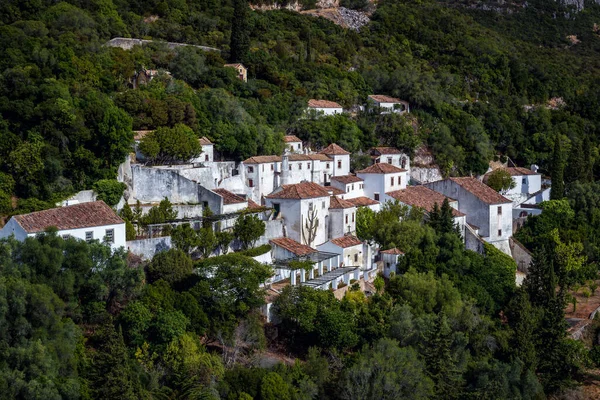 stock image Convent of Our Lady of Arrabida former monastery in Nature Park of Arrabida near Setubal, Portugal