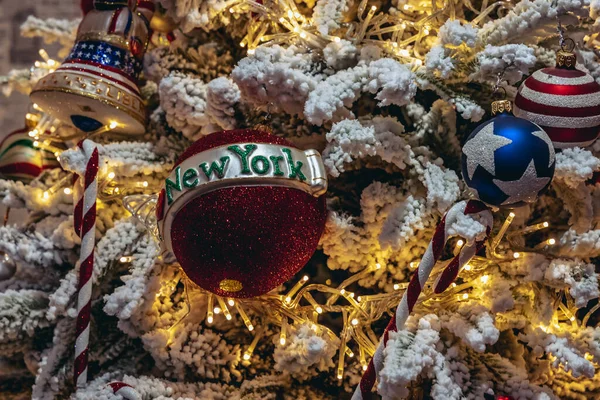 Nowa Deba Polsko Března 2022 Americký Vánoční Stromek Muzeu Vánočních — Stock fotografie