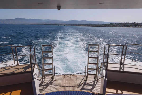 Подорож Човном Півострову Акамас Острові Кіпру — стокове фото