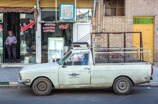 Kashan Iran Oktober 2016 Paykan Auto Auf Einer Straße Kashan — Stockfoto