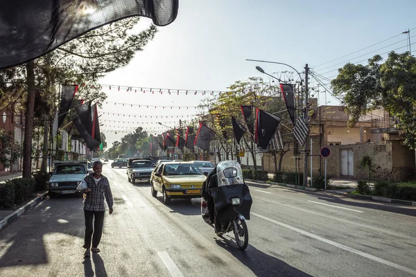 Kashan Iran October 2016 One Main Street Old Town Kashan — Stock Photo, Image