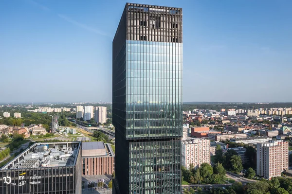 Katowice Polonya Ağustos 2022 Ktw Modern Ofis Binası Katowice — Stok fotoğraf