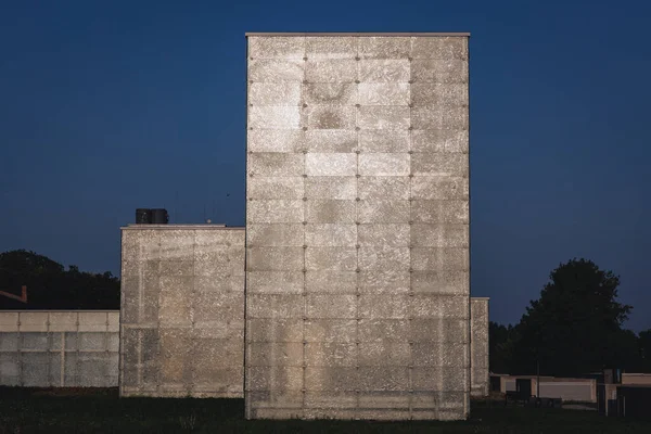 stock image Katowice, Poland - August 25, 2022: Structures in New Silesian Museum in area of former mine in Katowice