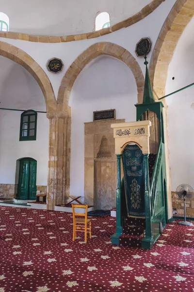 Larnaca Cypr Września 2022 Hala Sultan Tekkesi Meczet Umm Haram — Zdjęcie stockowe