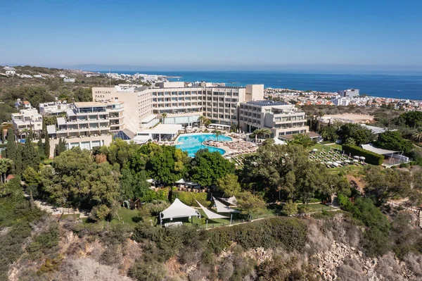 Cape Greco Ciprus Szeptember 2022 Grecian Park Hotel Közelében Konnos — Stock Fotó