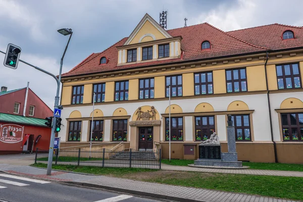 Stare Mesto Republik Ceko April 2018 Sekolah Dasar Dan Taman — Stok Foto