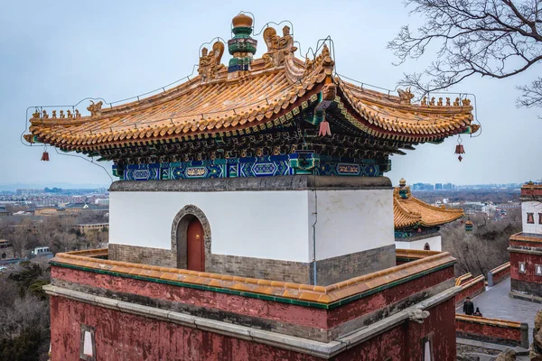 Beijing China February 2019 Temple Four Great Regions Complex Longevity — Stock Photo, Image