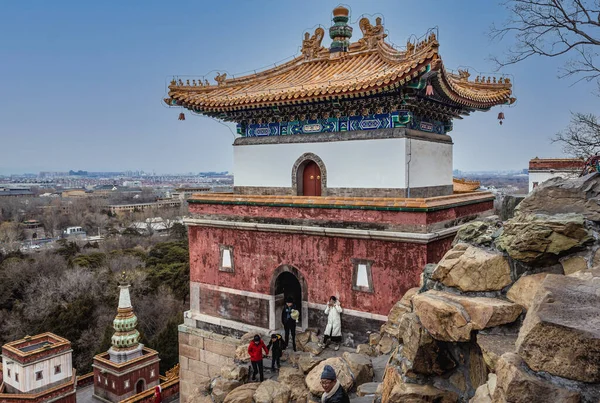 Beijing China February 2019 Four Great Regions Complex Longevity Hill — Stock Photo, Image