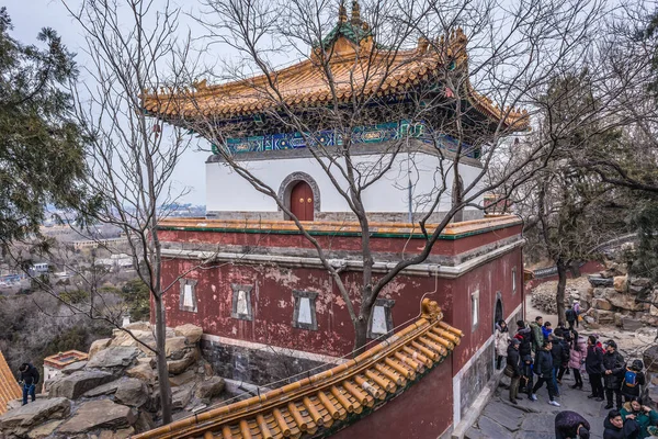 Beijing China February 2019 Building Four Great Regions Complex Longevity — Stock Photo, Image