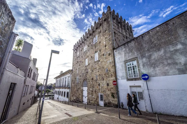 ポルト ポルトガル 2016年12月8日 ポルトのマサレロス地域におけるペドロ セム中世の要塞の塔 — ストック写真