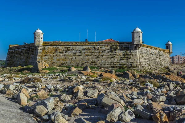 Forte São Francisco Queijo Zona Nevogilde Cidade Porto Portugal — Fotografia de Stock