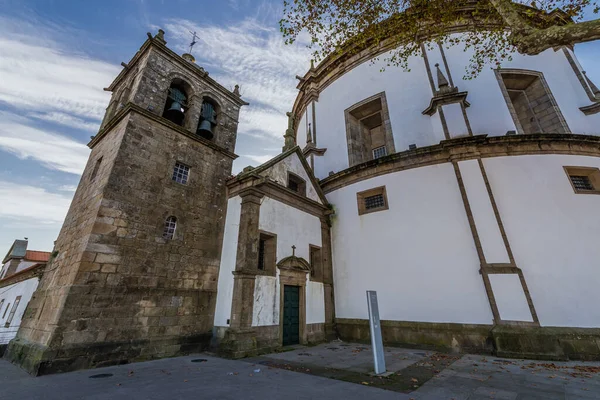 Chiesa Campanile Del Monastero Serra Pilar Nella Città Vila Nova — Foto Stock