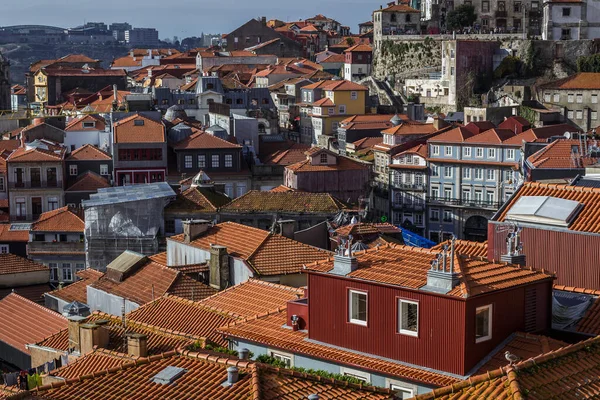 Widok Lotu Ptaka Porto Portugalia — Zdjęcie stockowe