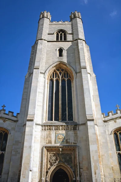 Kościół Najświętszej Marii Panny Cambridge Anglia — Zdjęcie stockowe