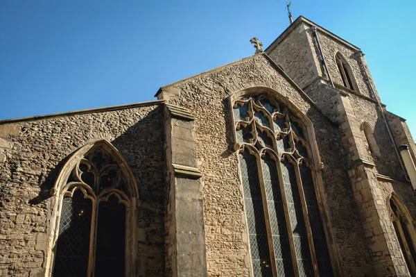 Igreja São Miguel Cidade Cambridge Inglaterra — Fotografia de Stock