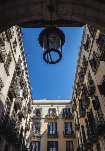 Residential Building Gothic Quarter Barcelona City Spain — Stock Photo, Image