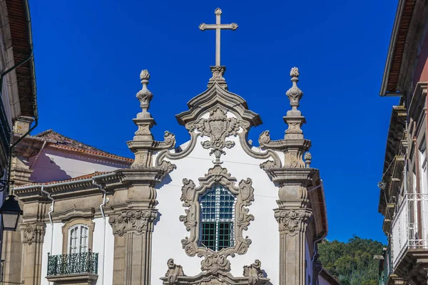 Церковь Рядом Casa Capela Das Malheiras Городе Виана Каштелу Португалия — стоковое фото